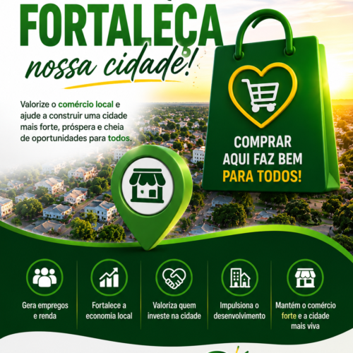 Compre Aqui. Fortaleça Nossa Cidade!