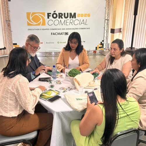 ACEAIA participa do Fórum Comercial da FACMAT 2026 para fortalecer o desenvolvimento das equipes e dos associados